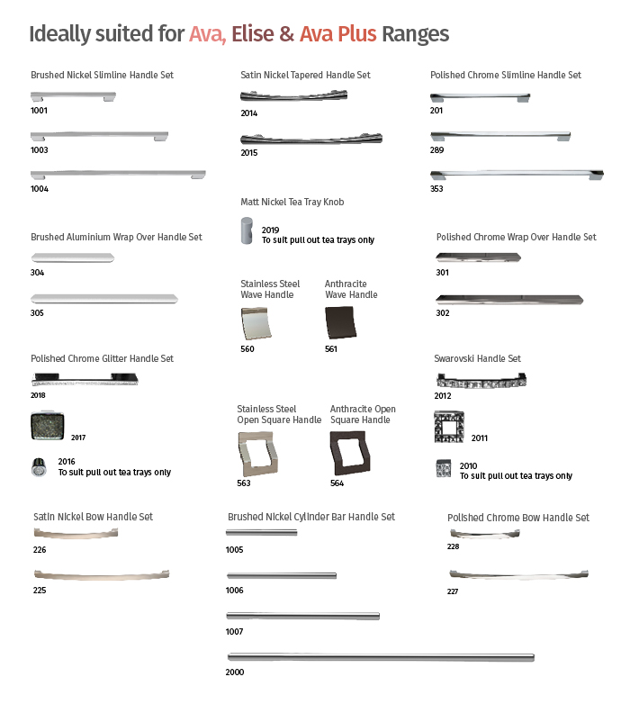 Bedrooms Handle Options all about layout